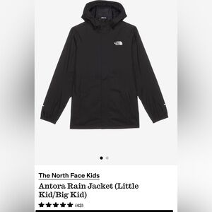 North Face Kids Raincoat